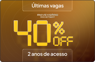 Oferta Aniversário com até 40% OFF